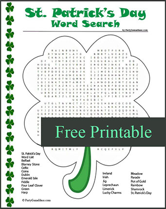 cover of Irish word games book